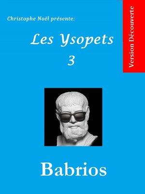 cover image of Babrios (Fables)